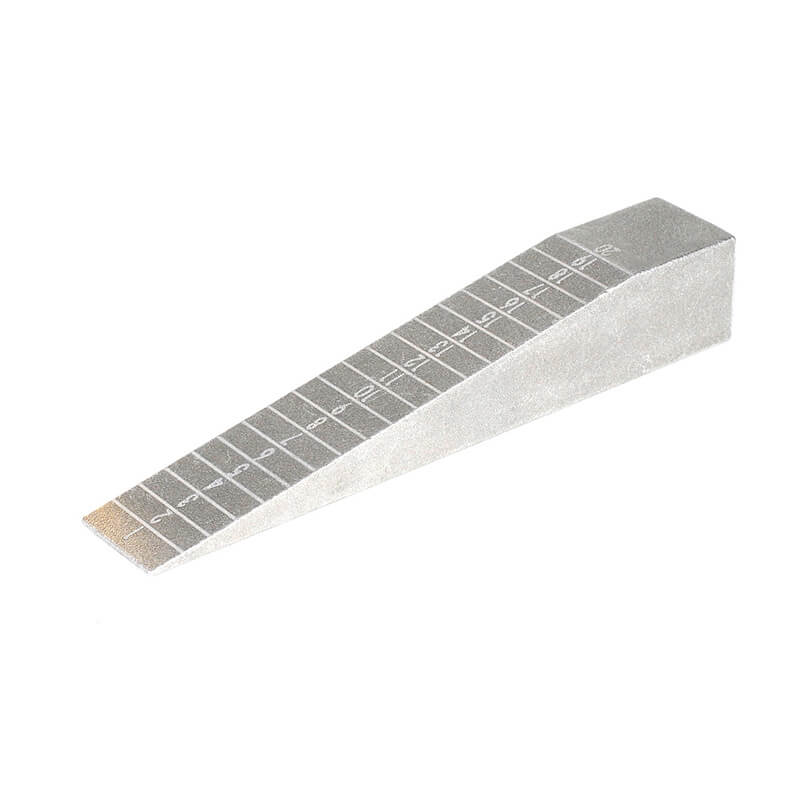 Estrich-Messkeil aus Voll-Aluminium